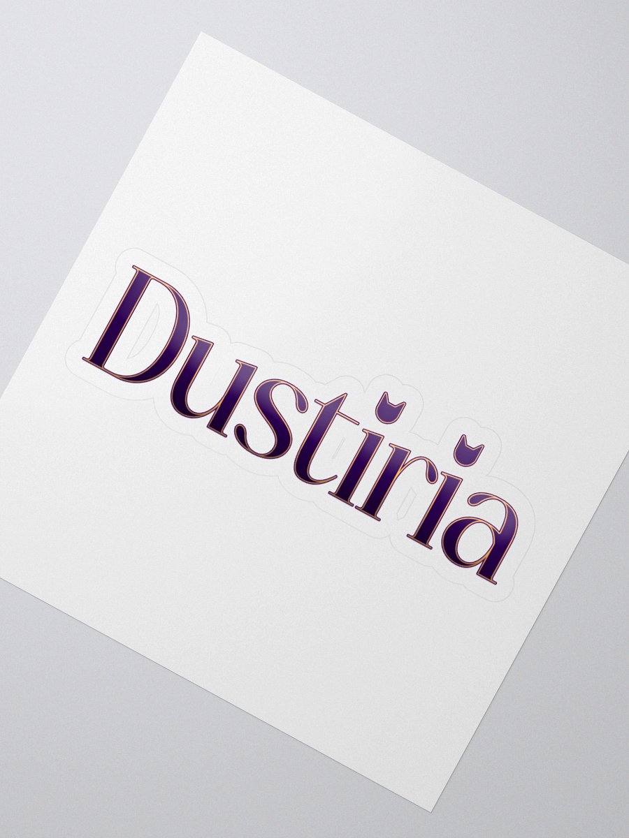 Dustiria Font sticker product image (2)