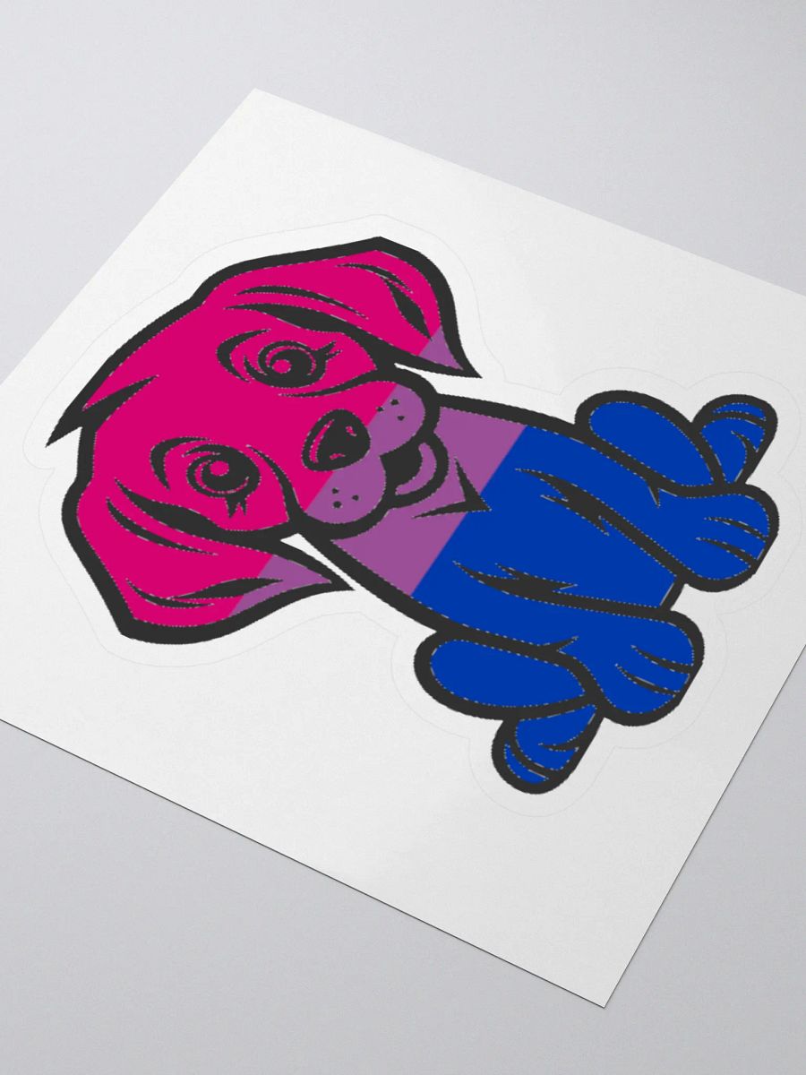 Bisexual Pride Puppy Sticker product image (3)