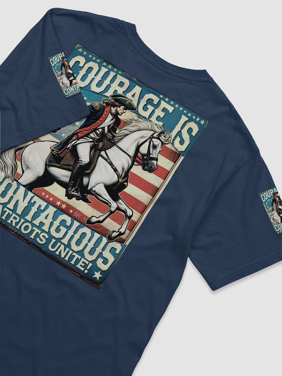 American Revolution Courage Military Poster Tee product image (43)