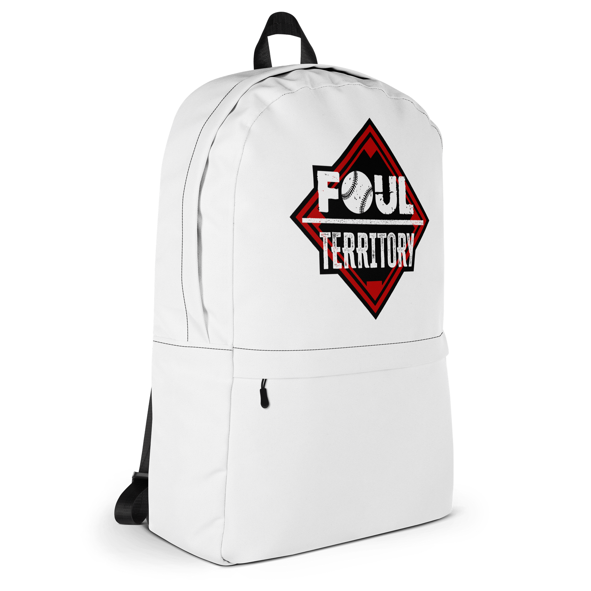 Foul Territory White Backpack product image (4)