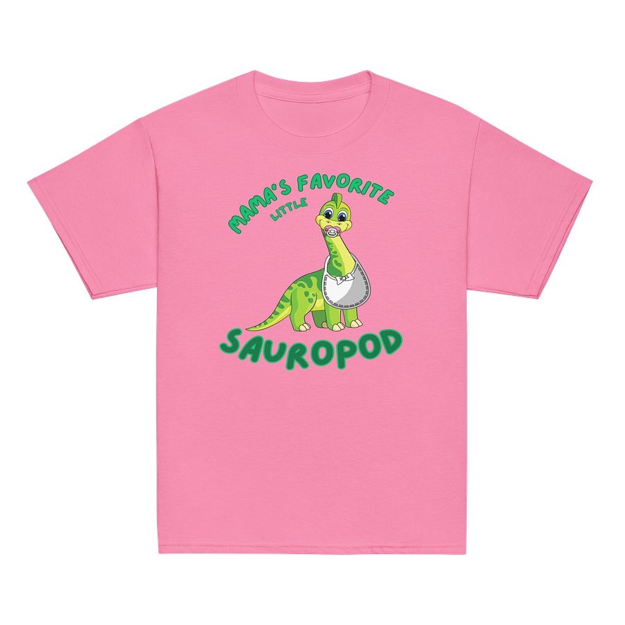 Mama's Favorite Little Sauropod - Kids Dinosaur Shirt product image (24)