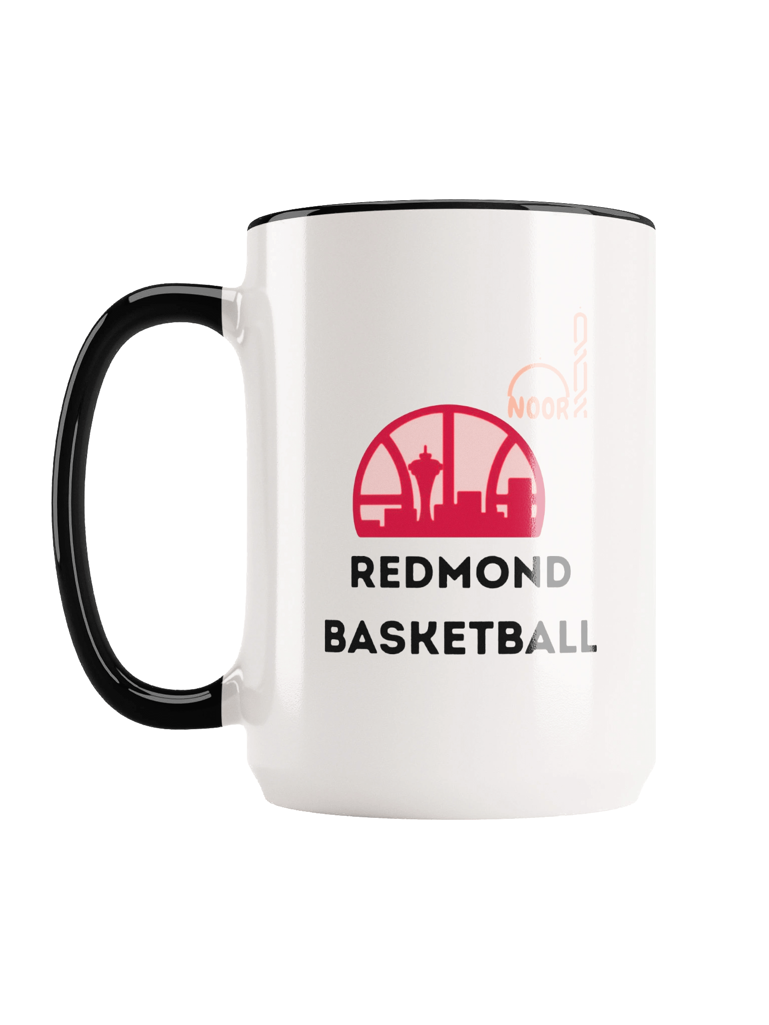 Noor Varsity Basketball Skyline Silhouette Ceramic Mug product image (5)