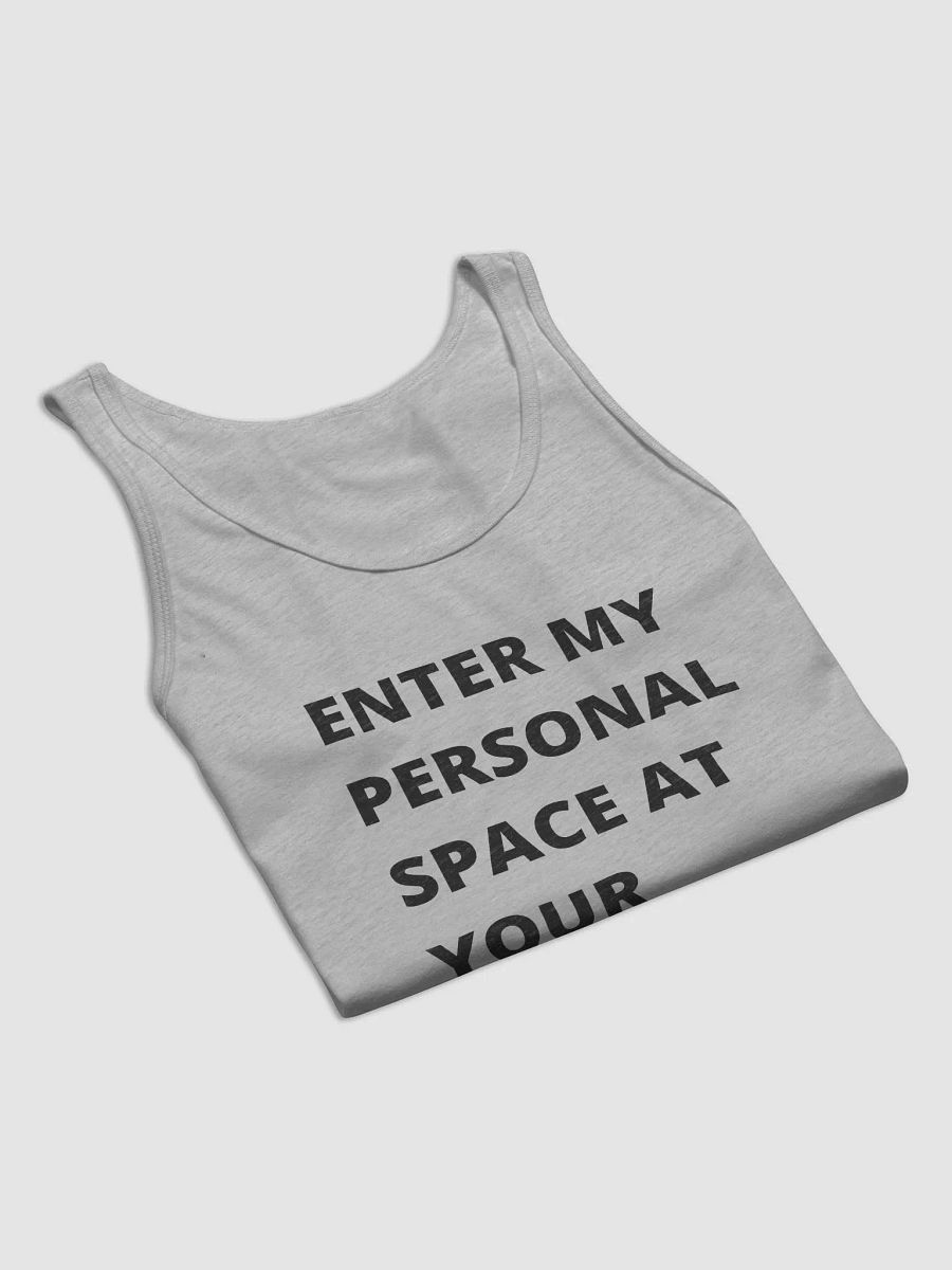 Personal Space Warning Jersey Tank product image (6)