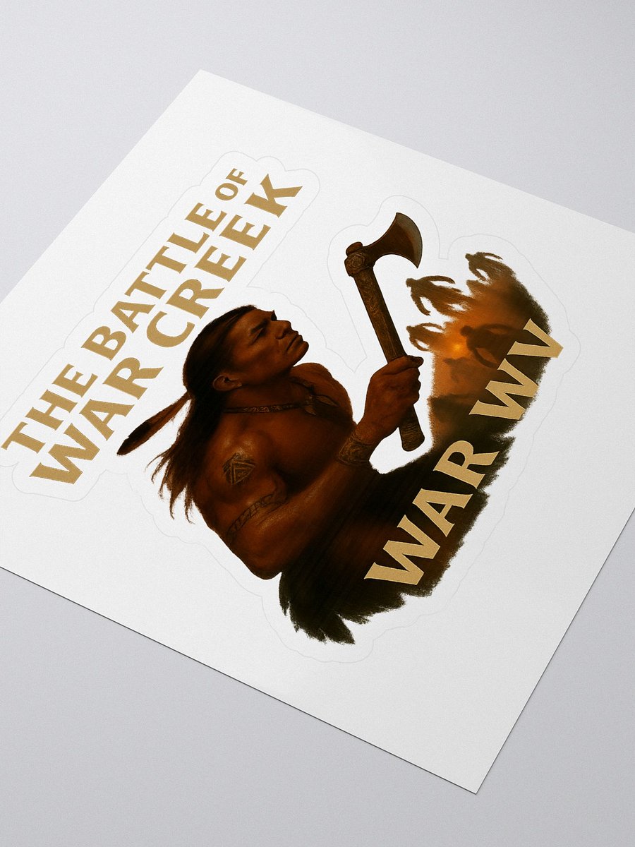 War Creek Warrior Kiss Cut Stickers product image (3)