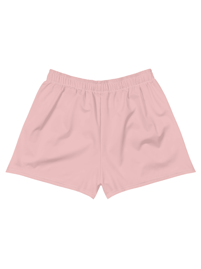 Unisex Activewear - Pekpek Short Shorts Baby Pink - Printed White Logo product image (2)