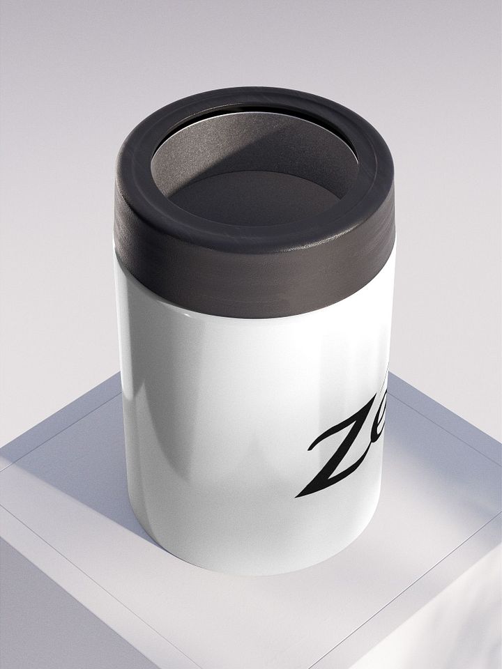 White Zenith Stainless Steel Koozie product image (2)