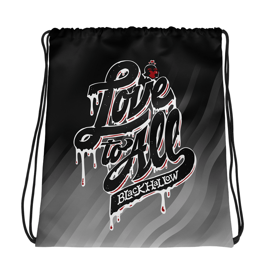 L2A Black Drawstring Bag product image (2)