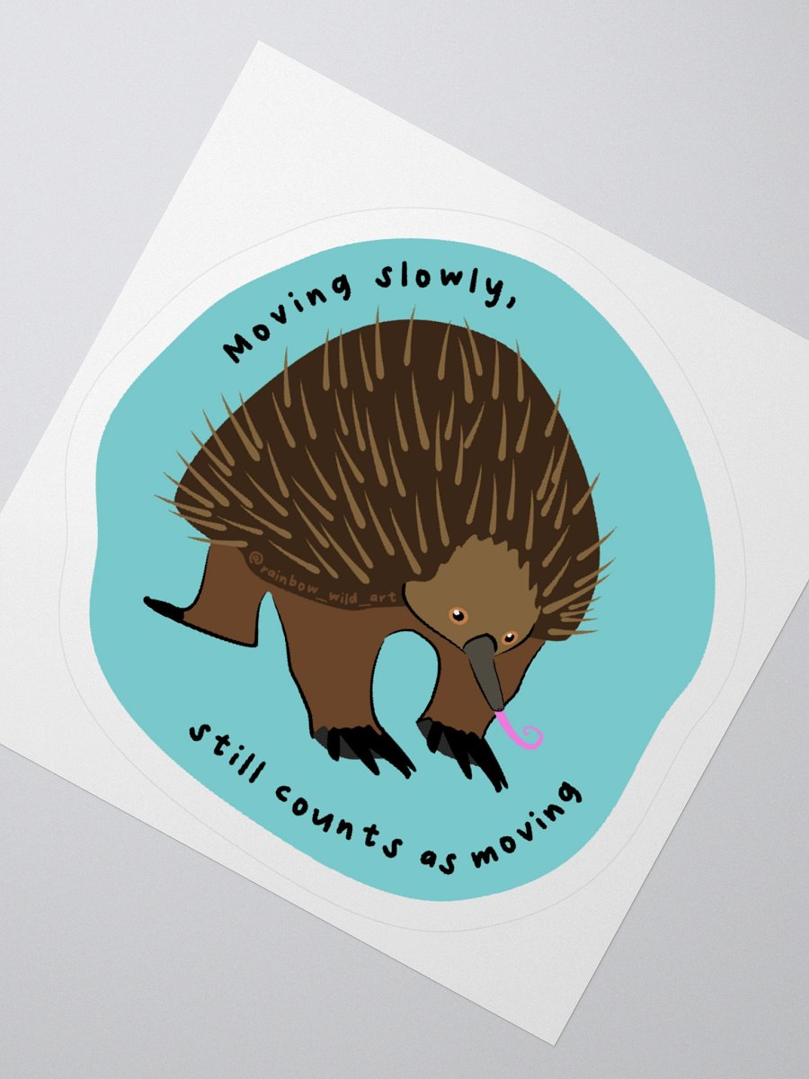 Moving Slowly Sticker product image (2)