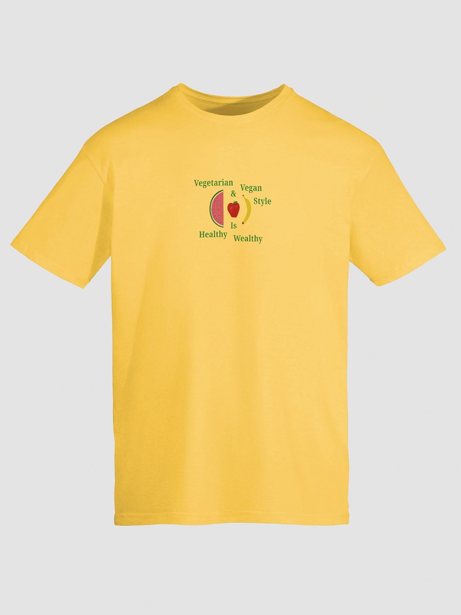 Healthy & Wealthy Vegan Style T-Shirt product image (9)