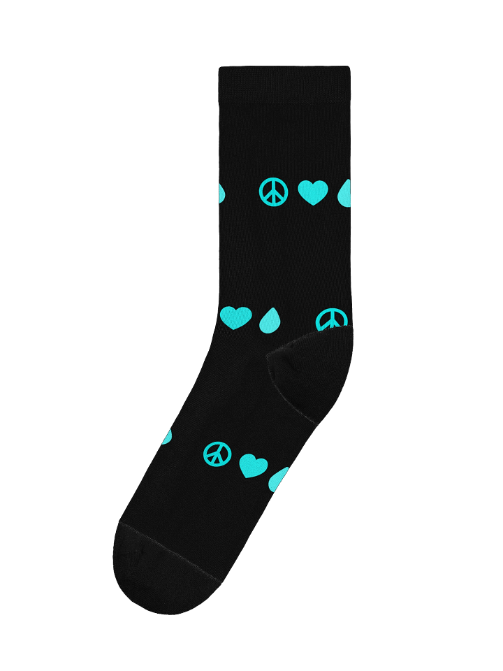 Peace & Love Sustainable Crew Socks product image (1)