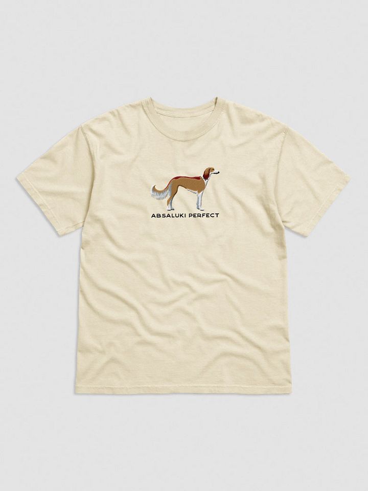 Absaluki Perfect T-Shirt(Embroidered) of a Saluki product image (33)