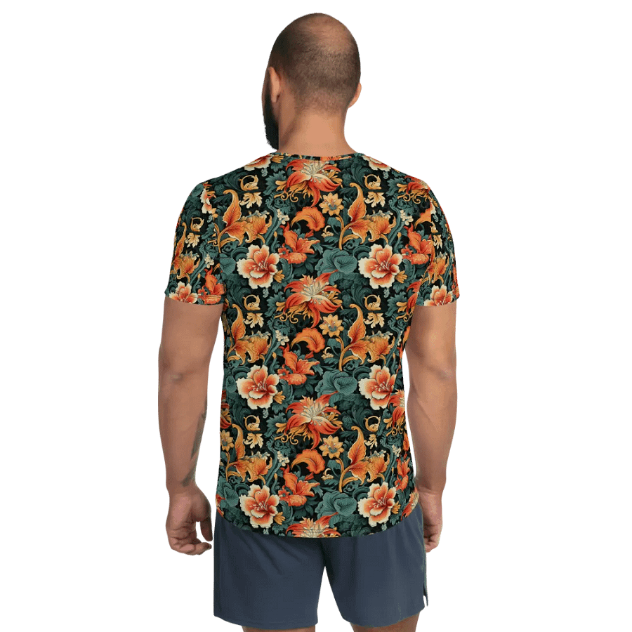 Sunset Flowers | Men´s Athletic T-Shirt product image (2)