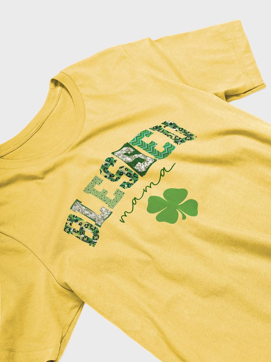 St Patricks Day Mama Shirt - Clover t-shirt Mother of one product image (12)