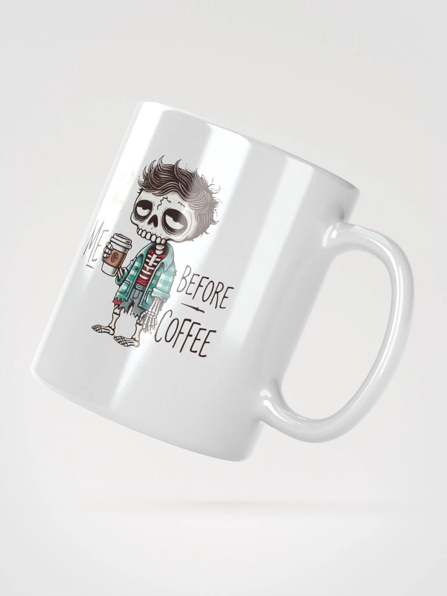 Me Before Coffee - Zombie Dude Mug product image (5)