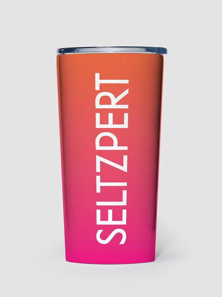 Seltzpert Drink Tumbler | Tequila Sunrise product image (1)