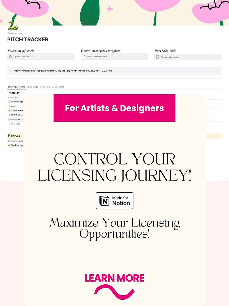 Notion Template – Pitch Tracker product image (2)