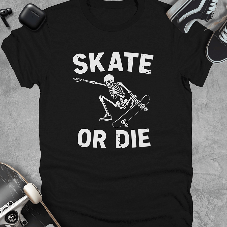 Skate or die, Skateboarding t-shirt, Unisex product image (1)