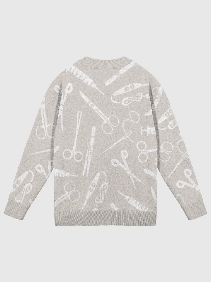 scalpel sweater (beige) product image (2)
