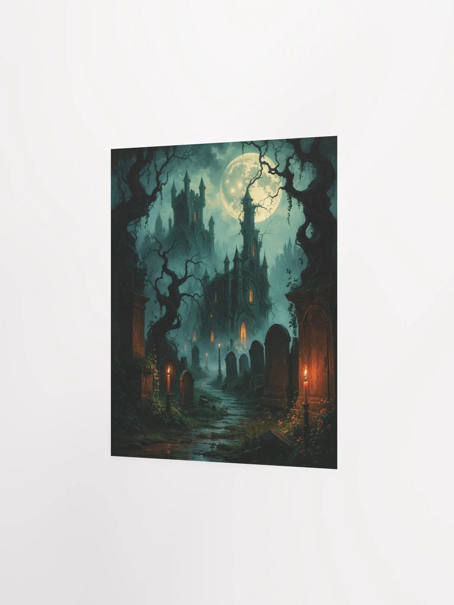 Moonlit Gothic Castle Poster product image (9)