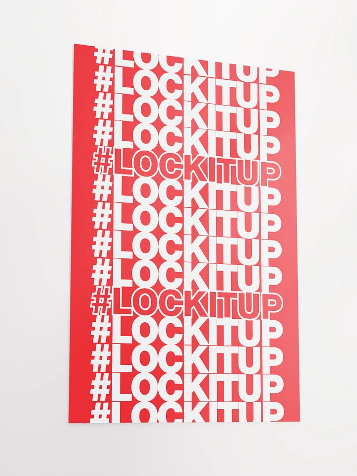 #LOCKITUP Repeater - Poster (Red) product image (2)