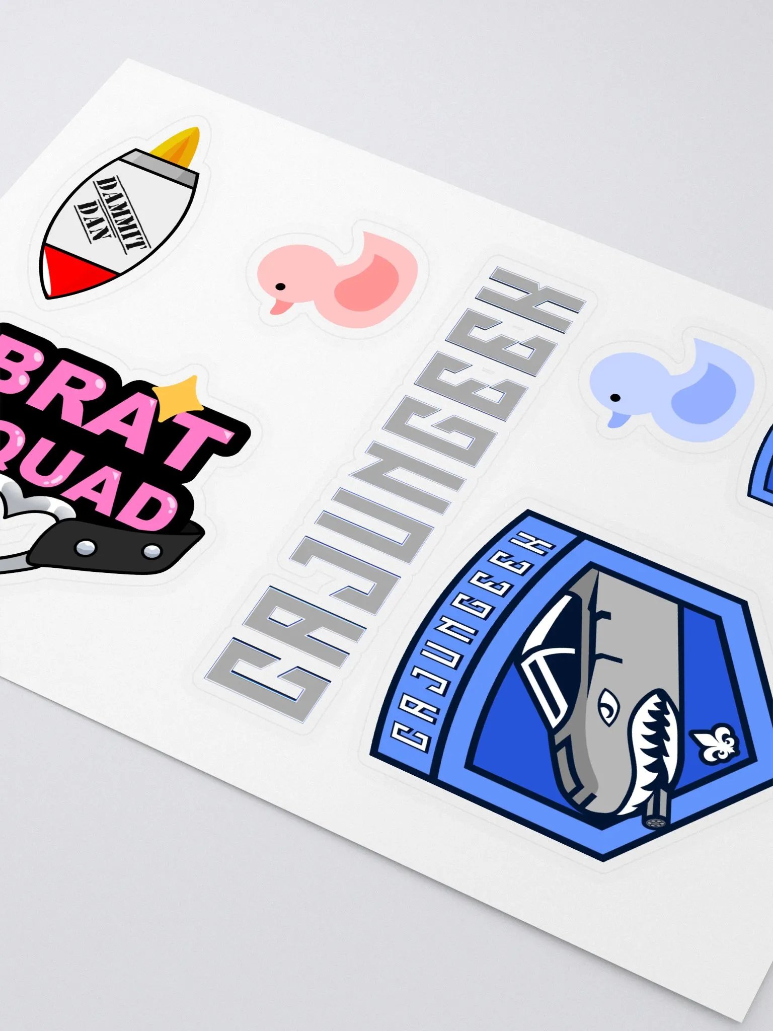 CajunGeek Stickers product image (2)