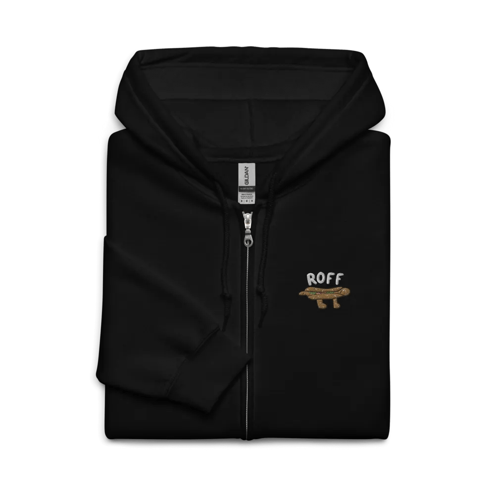 Embroidered Hunchbadge Zip Up Hoodie product image (3)
