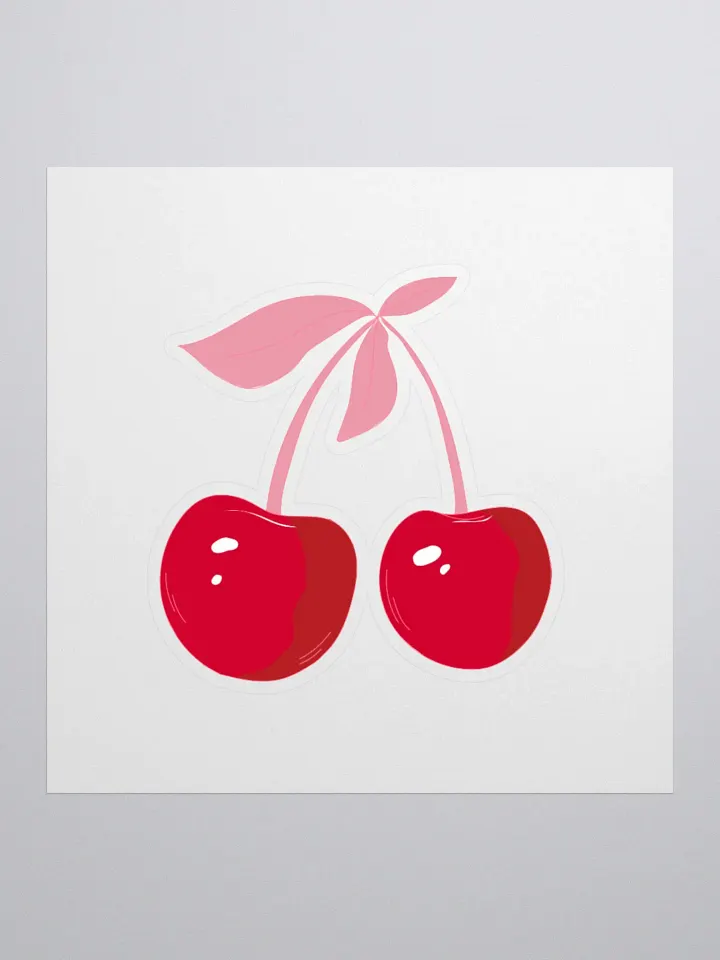 Classic Cherry Sticker product image (1)