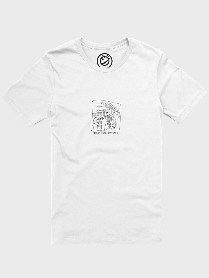 P1824 - Closer Than Brothers Graphic Long Tee product image (12)