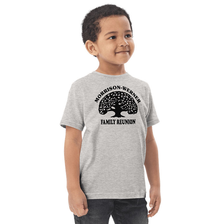"Morrison-Werner Family Tree" Toddler Jersey Tee (Light) product image (2)