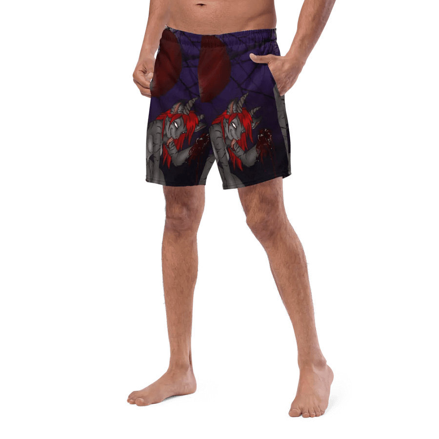 Demon's Moon All-Over Print Swim Trunks product image (7)