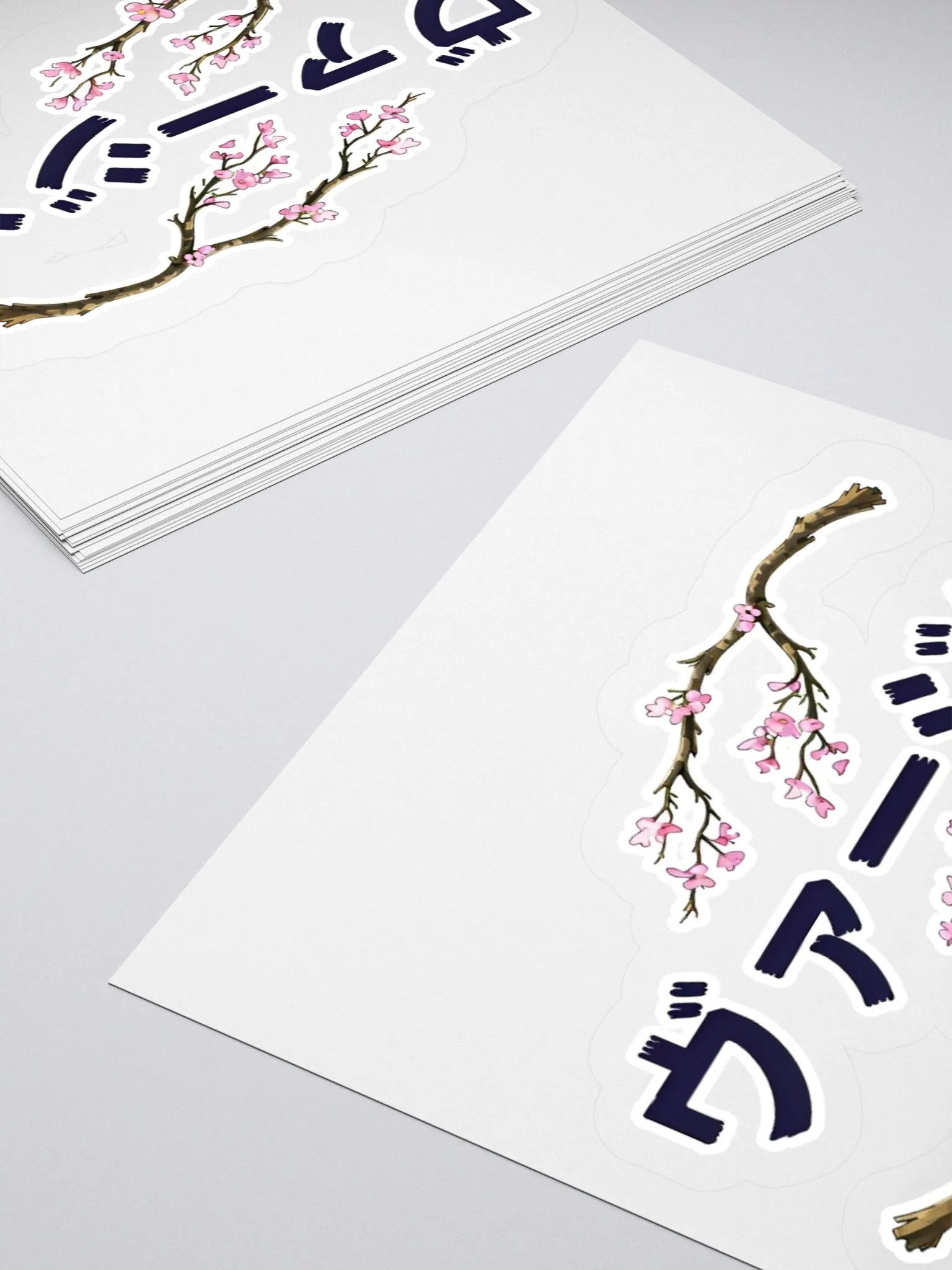 Virgin Sakura Katakana Kiss Cut Stickers product image (11)