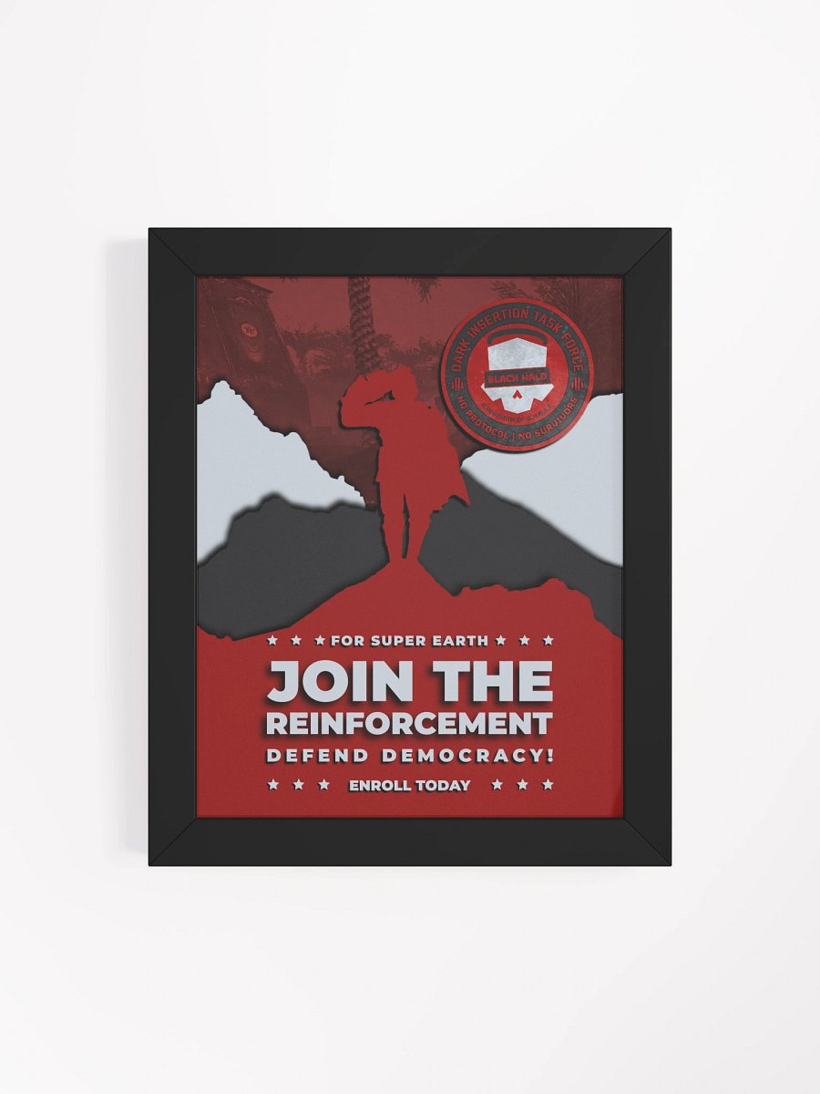 Black Halos Recruitment Poster product image (16)