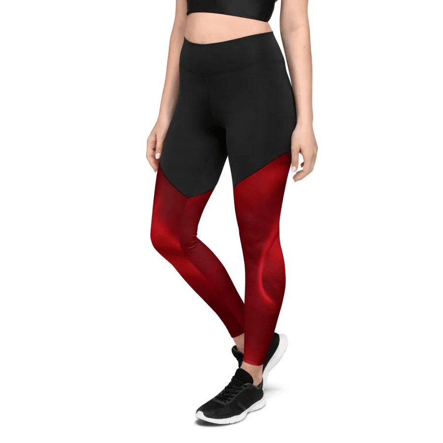 Radiant Red Compression Leggings product image (8)