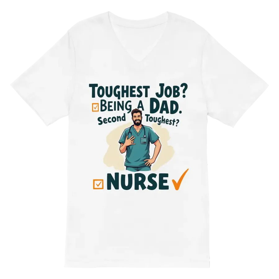 Dad and Nurse: Toughest Jobs T-Shirt product image (2)