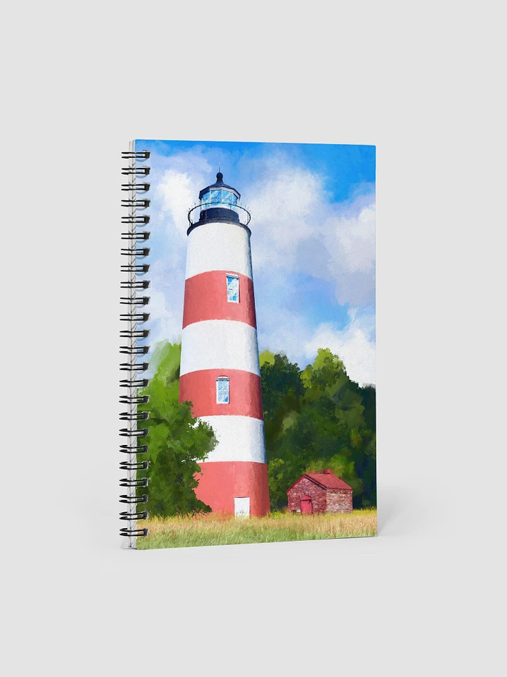 Sapelo Island Lighthouse – Georgia Coast Spiral Notebook product image (1)