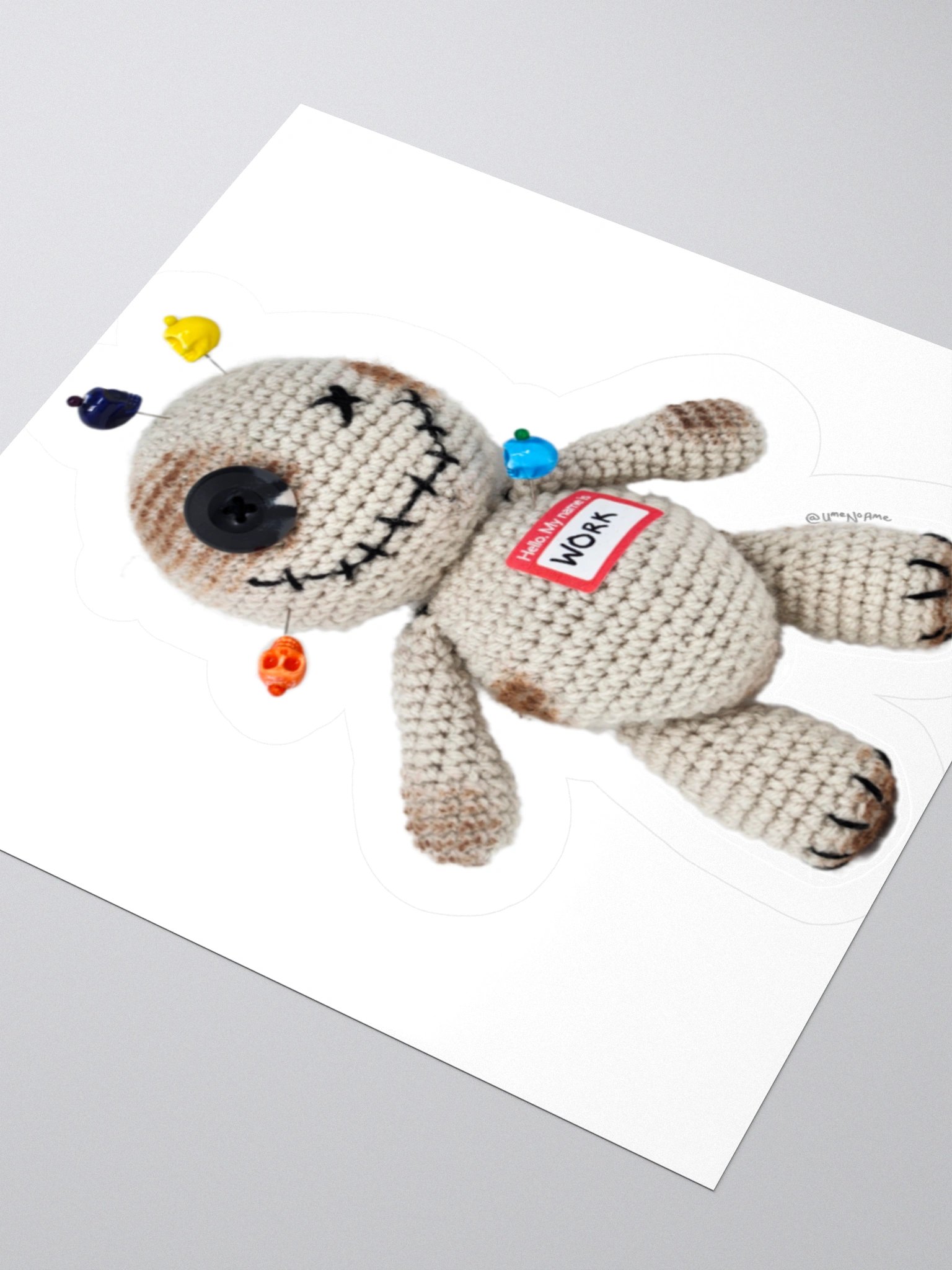 OG Voodoo Doll Sticker product image (8)