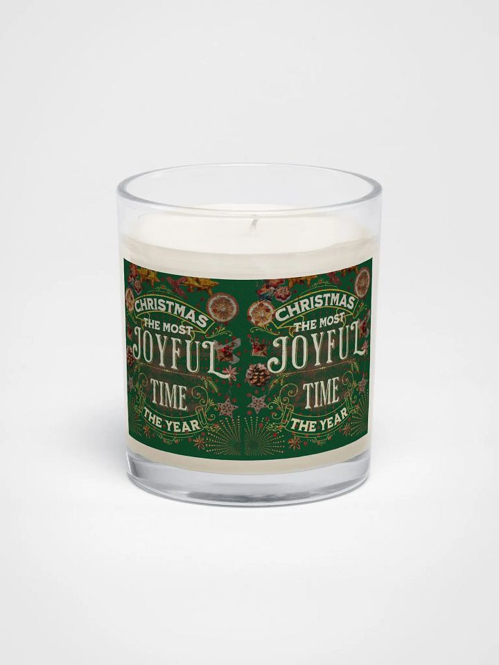 Joyful Christmas Soy Wax Candle for mom friends family friends colleagues product image (1)
