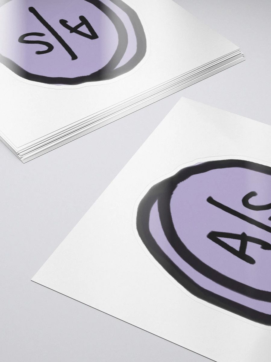 AS Initials (Gen 1) Sticker product image (5)