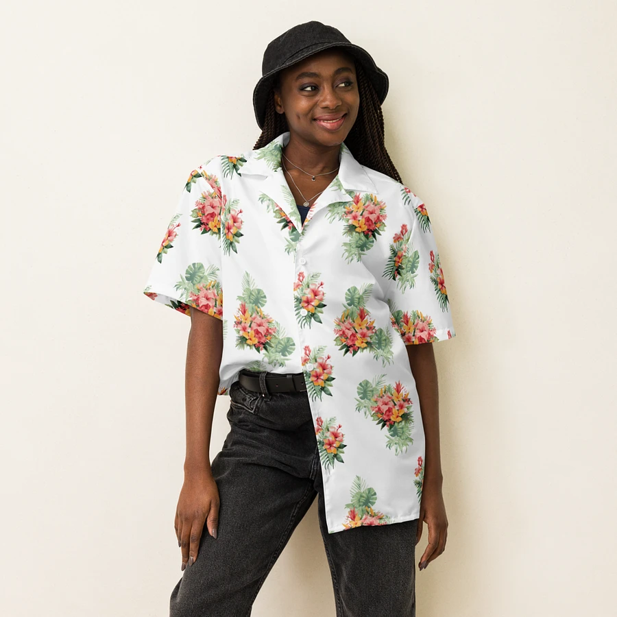 Hawaiian Style Shirt, Tropical Florals product image (5)