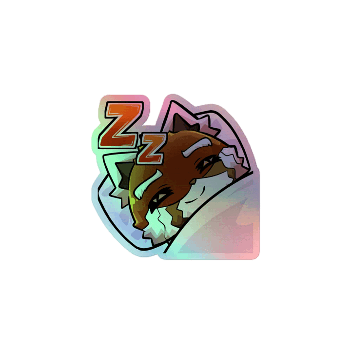Holographic Sleep Sticker product image (1)