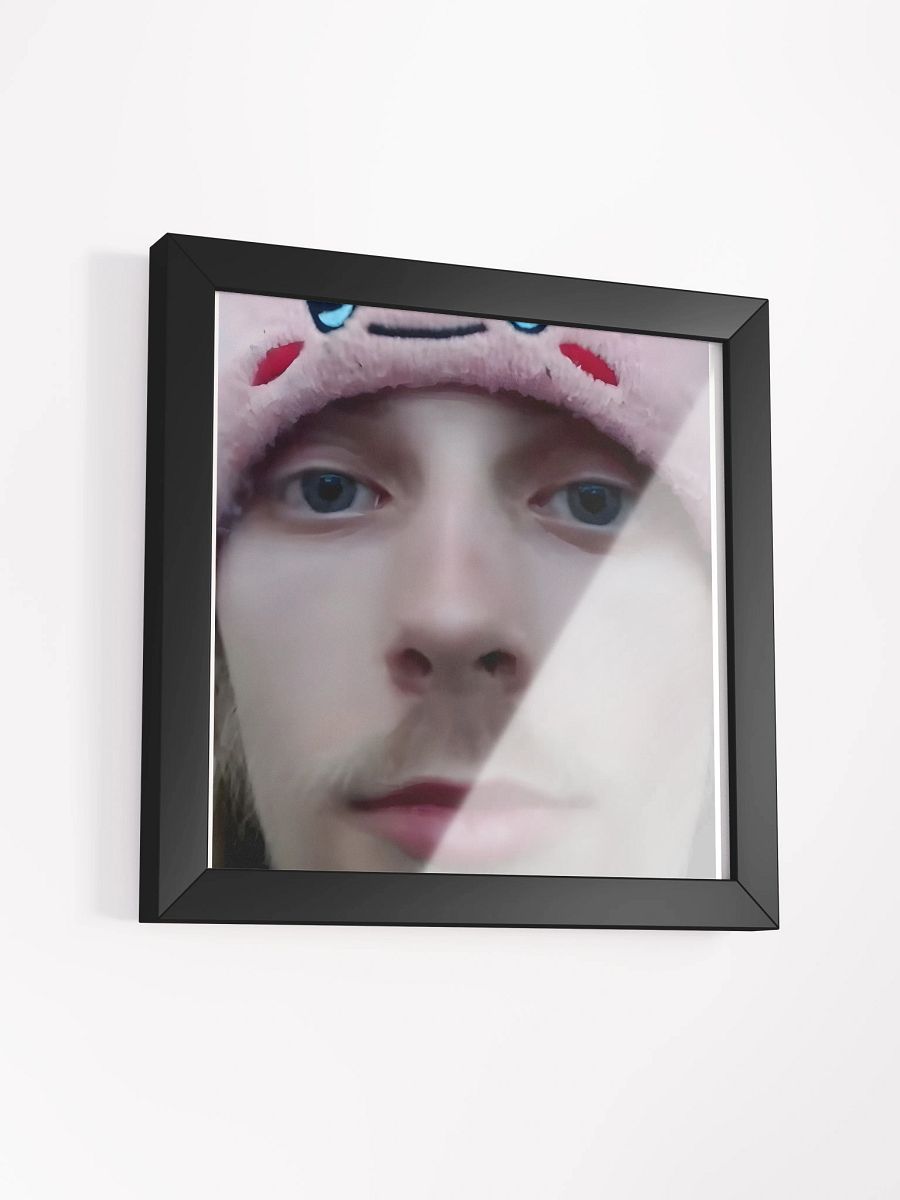 Jon Bruh Face Wood Framed Matte Poster product image (34)