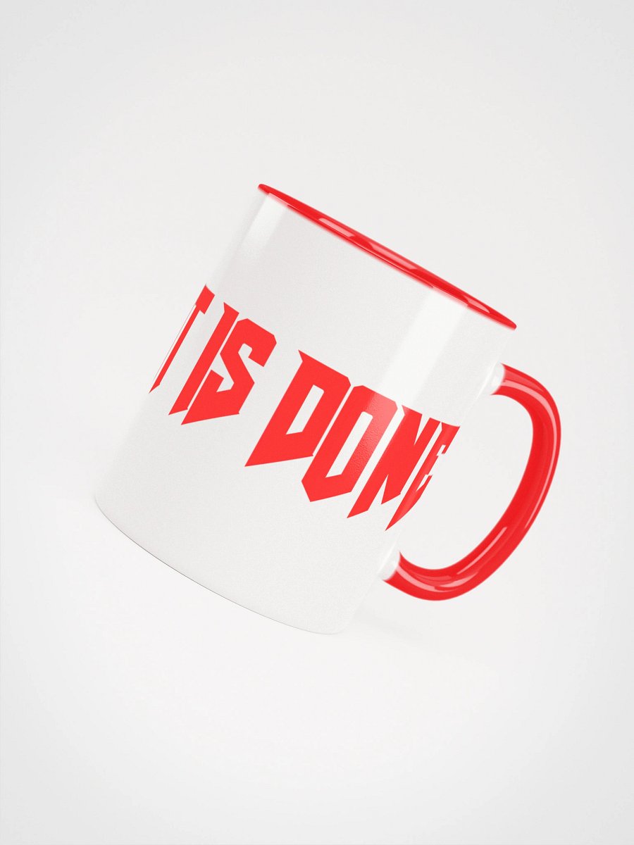 Humanity's Guardian God - Doom Slayer Saga - UNTIL IT IS DONE Bold Inspiration Ceramic Mug product image (4)