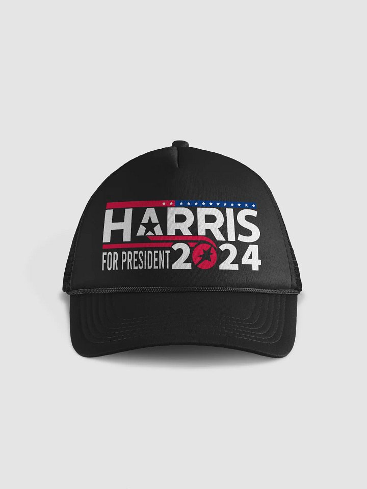 Patriotic Starry Foam Trucker Hat product image (1)