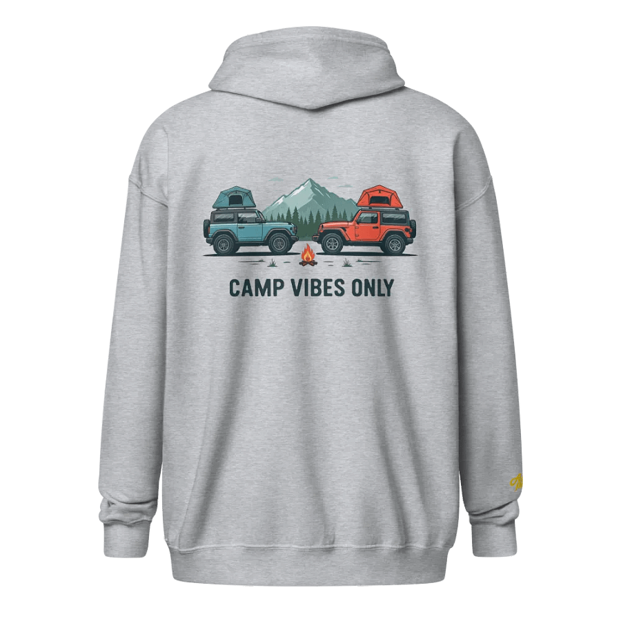 Camp Vibes Only Zip Hoodie product image (25)