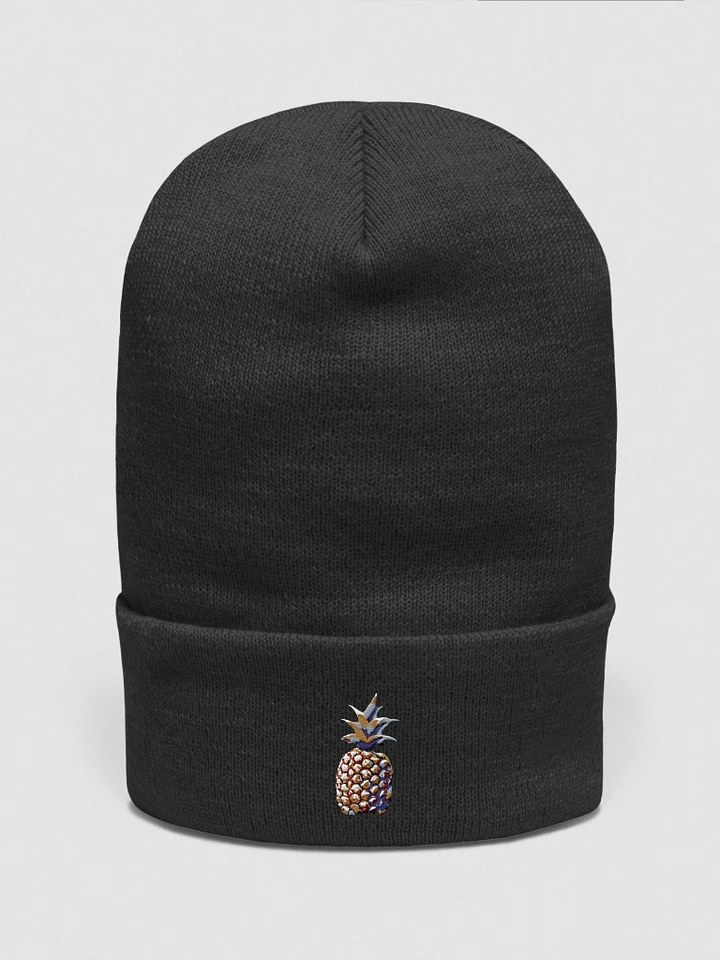 Pixelated Pineapple Cuffed Beanie product image (1)
