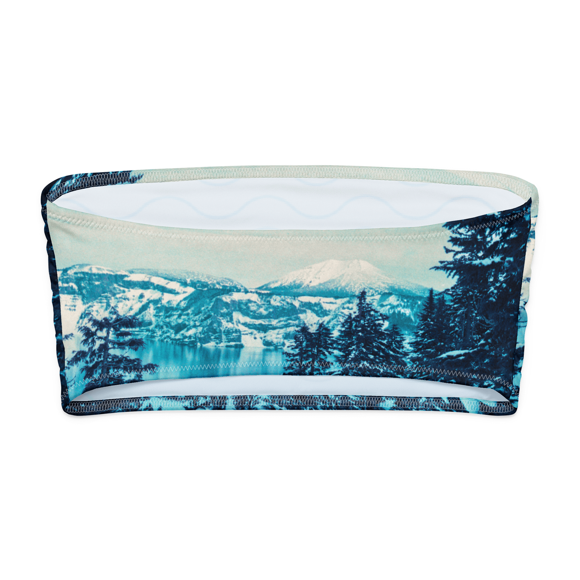 Crater Lake Lomopurple Bandeau Bikini Top product image (7)