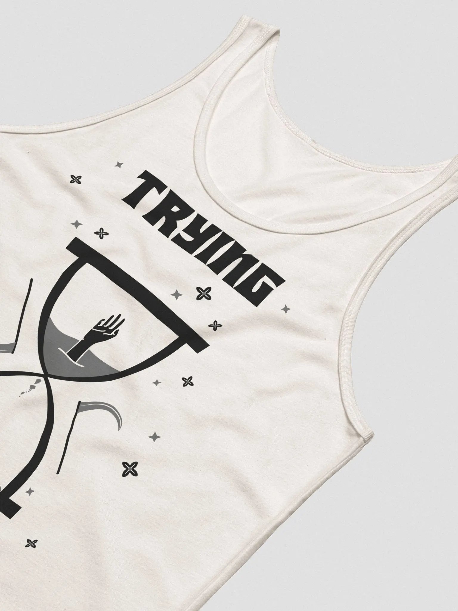 Trying Times jersey tank top product image (4)