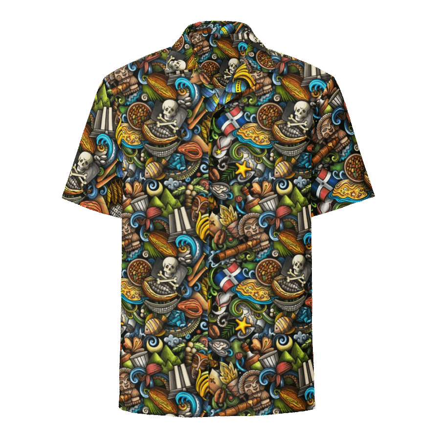Nautical Skull Adventure Hawaiian Shirt product image (1)