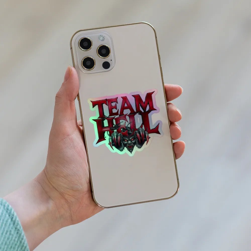 Stickers Team Hell Holographique product image (6)
