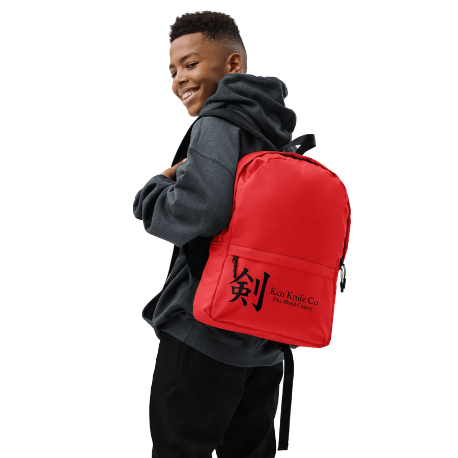 Ken Knife Co Backpack "Red" product image (7)
